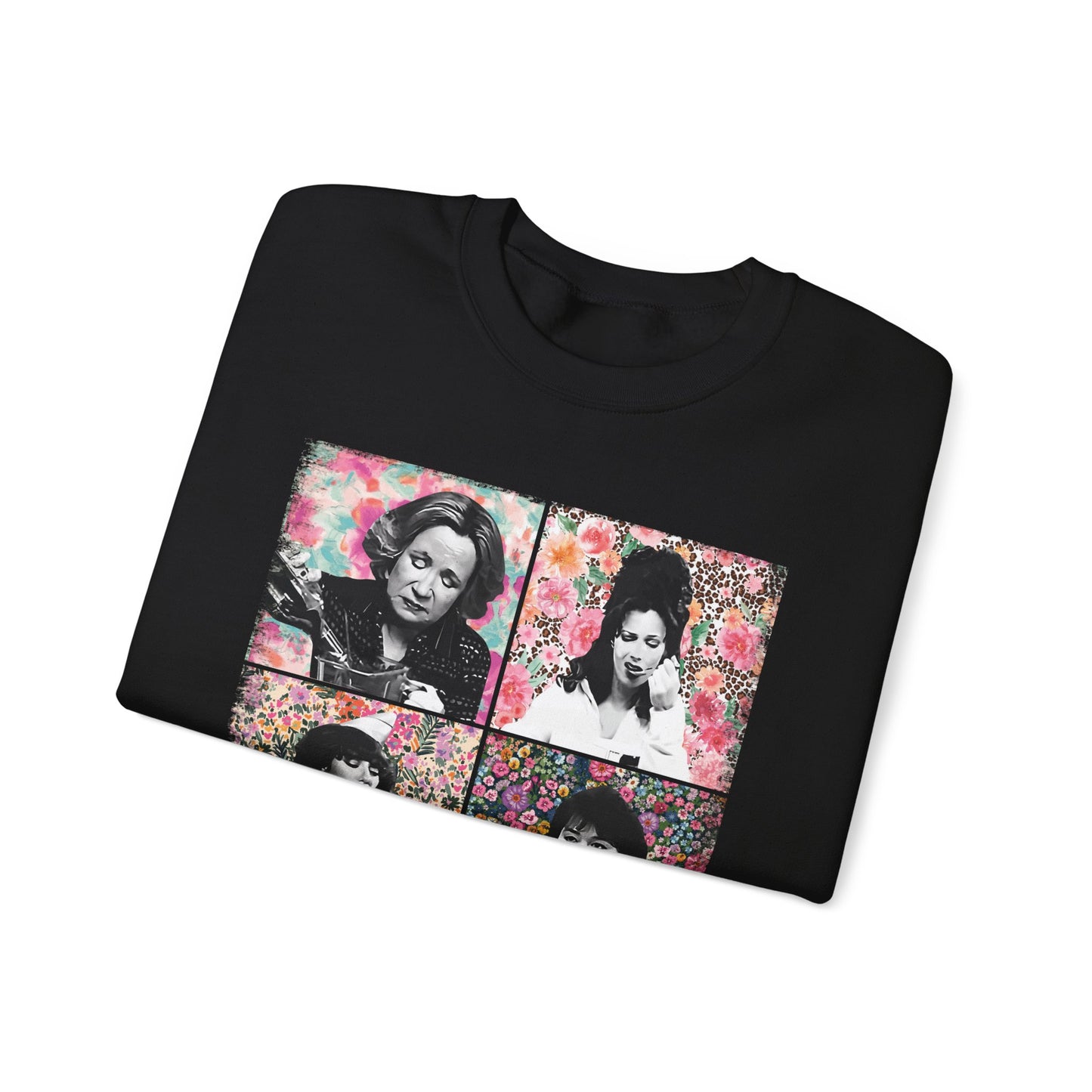 Mom Vibes  - Retro Floral Crewneck
