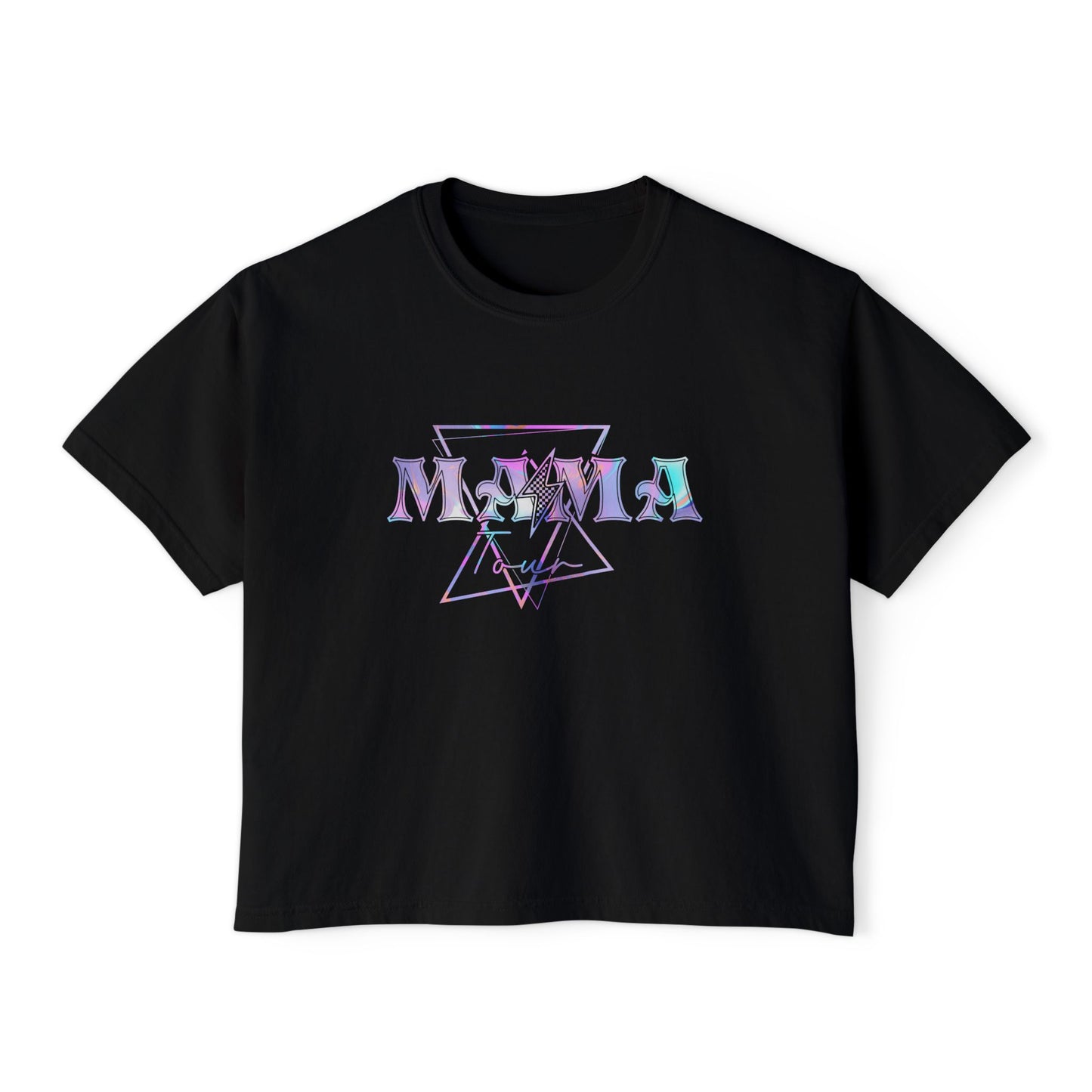 Mama Tour Boxy Tee —  Crop Tee