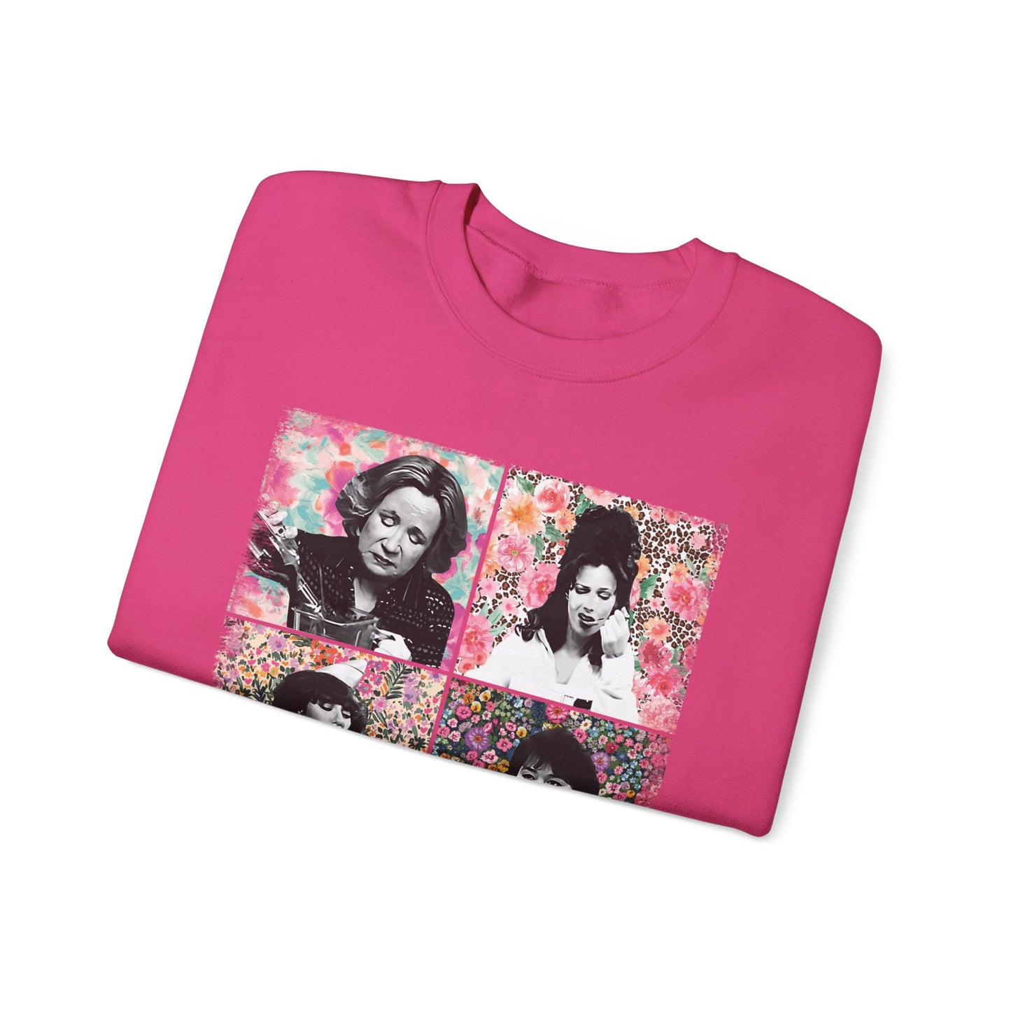 Mom Vibes  - Retro Floral Crewneck