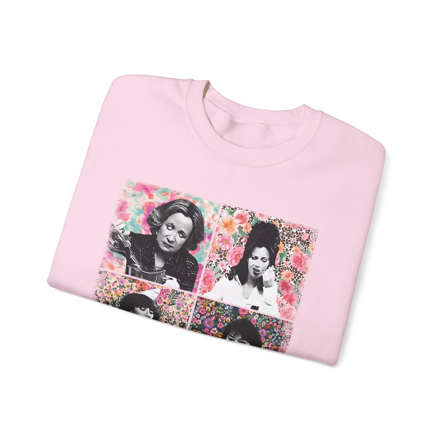 Mom Vibes  - Retro Floral Crewneck
