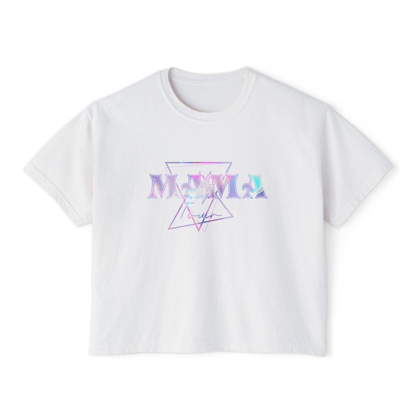 Mama Tour Boxy Tee —  Crop Tee